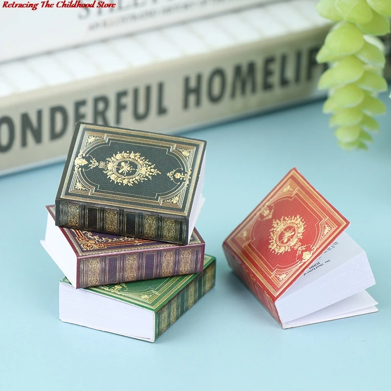 4 шт. 1:12 кукольный домик миниатюра книга Классический чехол-книжка модель куклы игрушка для домашнего декора
4 шт. 1:12 кукольный домик миниатюра книга Классический чехол-книжка модель куклы игрушка для домашнего декора