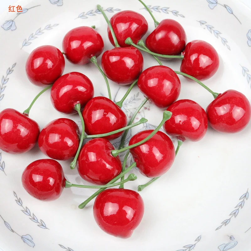 20pcs 2.5cm Simulation Fruits Cherries Fake Cherry Photo Props Artificial Cherry Decor For Home Kitchen Wedding Party Decoration
20pcs 2.5cm Simulation Fruits Cherries Fake Cherry Photo Props Artificial Cherry Decor For Home Kitchen Wedding Party Decoration