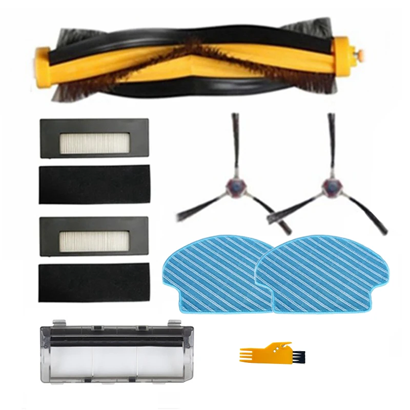 All Set Parts for Ecovacs Deebot DE55 Robotic Vacuum Cleaner Main Brush+Side Brushes+Hepa Filter+Mop Cloth+Brush Cover
All Set Parts for Ecovacs Deebot DE55 Robotic Vacuum Cleaner Main Brush+Side Brushes+Hepa Filter+Mop Cloth+Brush Cover