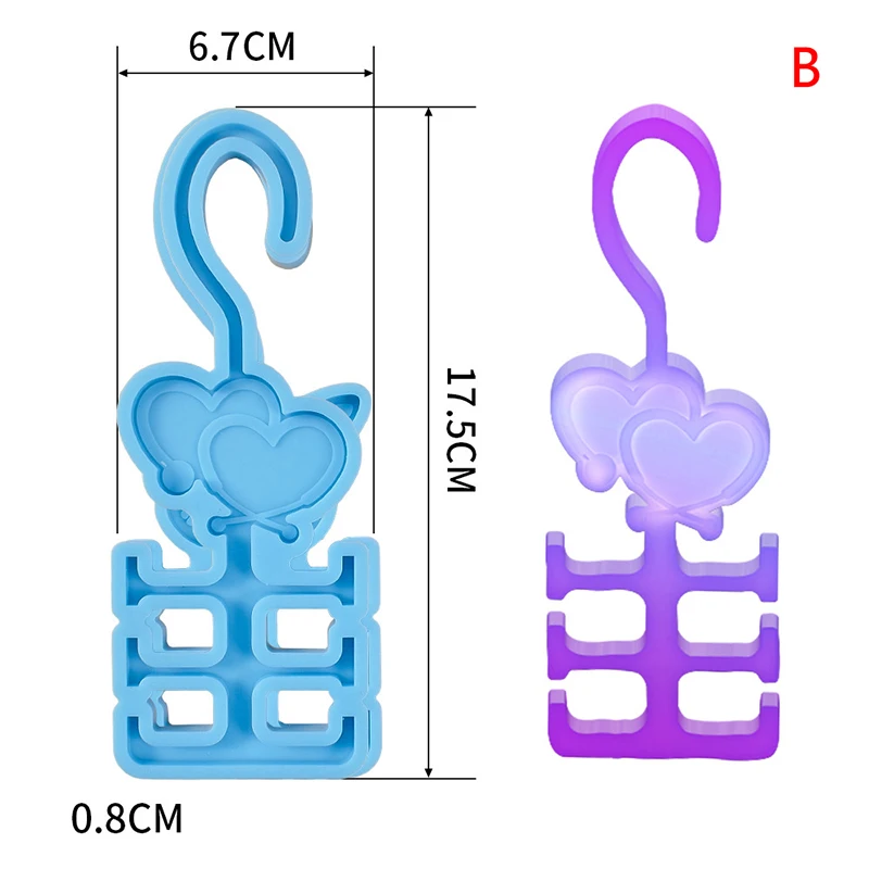 Silicone Mold DIY Epoxy Mold Storage Hook Silicone Butterfly Mask Hanger Mold 
Silicone Mold DIY Epoxy Mold Storage Hook Silicone Butterfly Mask Hanger Mold