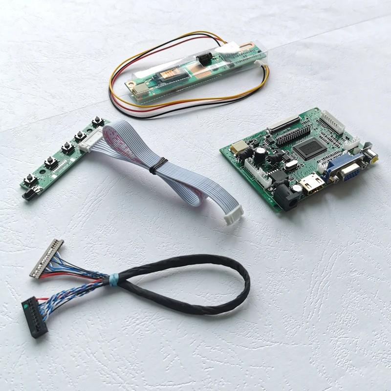 For N141X3/N141X5 VGA 2AV Laptop Screen 14.1" 1CCFL Inverter 1024*768 LVDS 20-Pin LCD Screen Controller Drive Board DIY Set
For N141X3/N141X5 VGA 2AV Laptop Screen 14.1" 1CCFL Inverter 1024*768 LVDS 20-Pin LCD Screen Controller Drive Board DIY Set