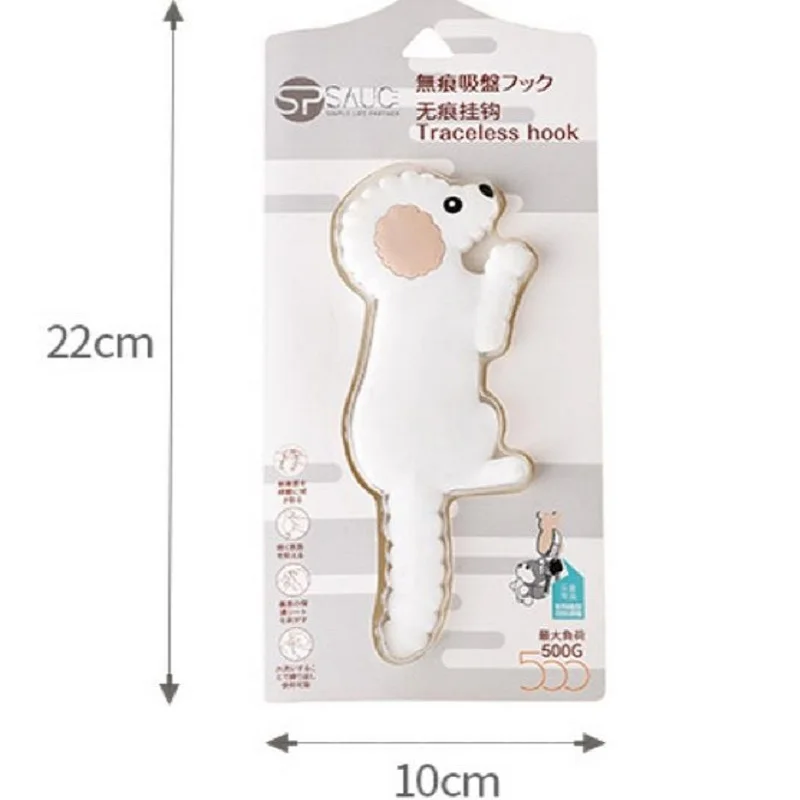 Cartoon Animal Tail Hooks Save Space Seamless Sticky Wall Decoration Hanging Racks Bathroom Kitchen Hangers Home Organization 
Cartoon Animal Tail Hooks Save Space Seamless Sticky Wall Decoration Hanging Racks Bathroom Kitchen Hangers Home Organization