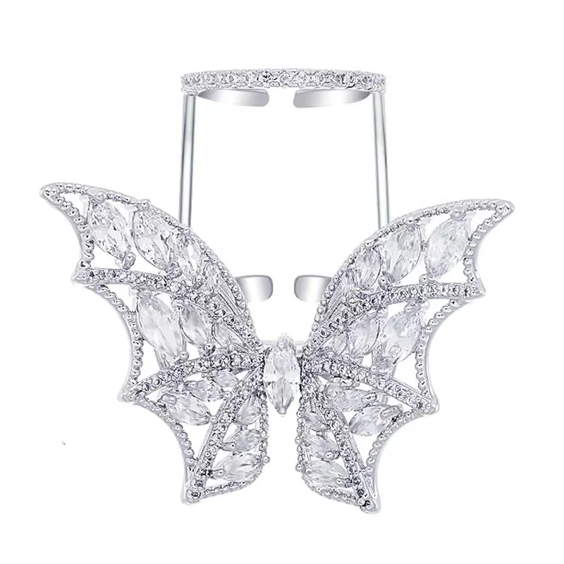 2021 New Korean Niche Light luxury Cute Dazzling 3D Flying Butterfly Open Ring with CZ Top Women Wedding Jewelry Fashion Trend
2021 New Korean Niche Light luxury Cute Dazzling 3D Flying Butterfly Open Ring with CZ Top Women Wedding Jewelry Fashion Trend