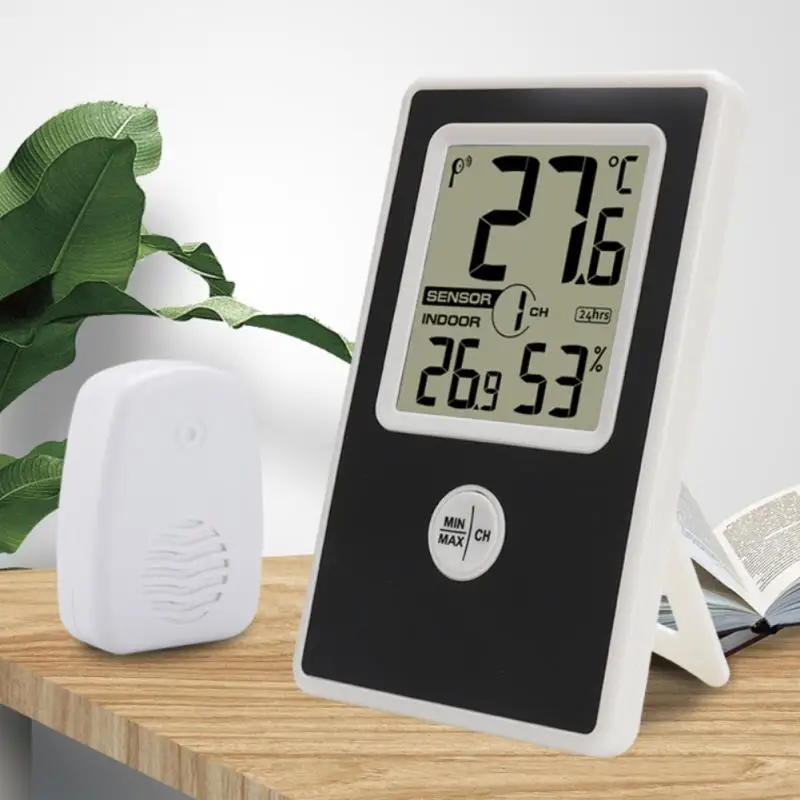 TS-WS-43 Indoor/Outdoor Wireless Weather Station 8 Channels Digital Thermometer Hygrometer Tester Temperature Sensor For Home
TS-WS-43 Indoor/Outdoor Wireless Weather Station 8 Channels Digital Thermometer Hygrometer Tester Temperature Sensor For Home