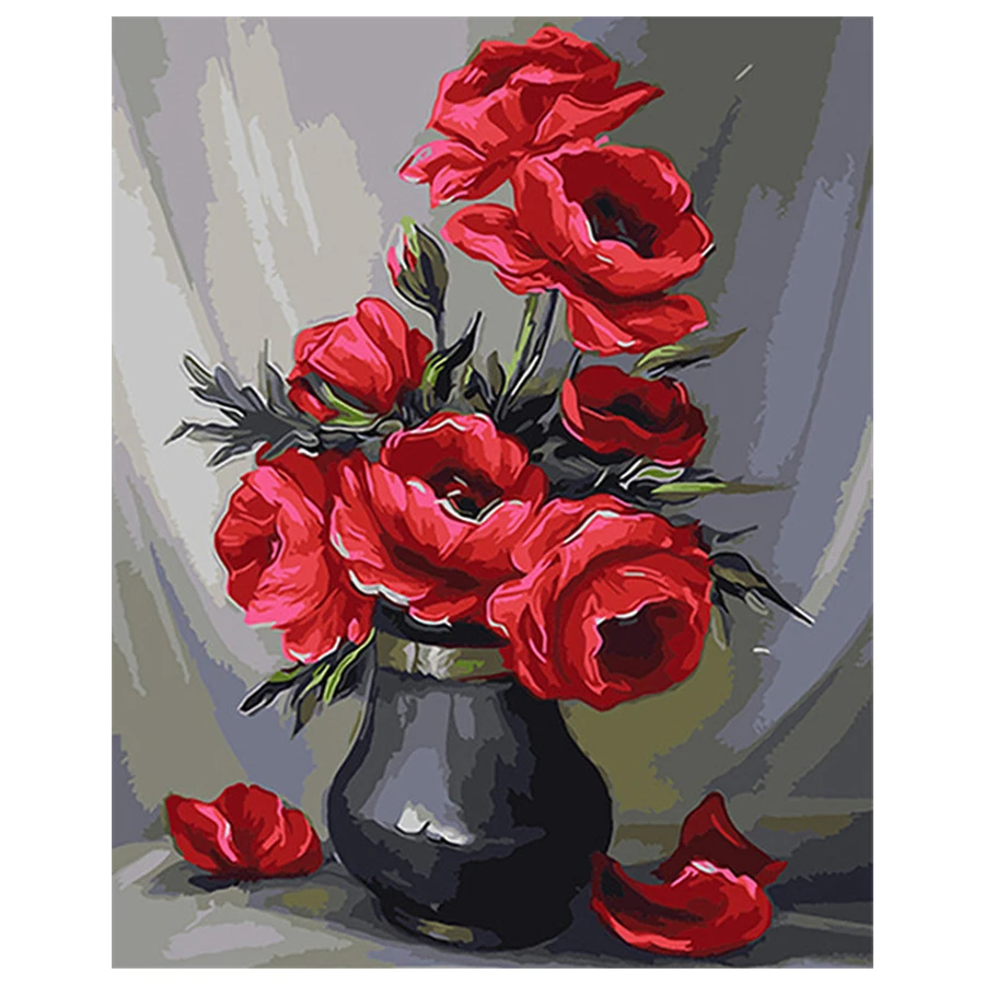 FSBCGT Rose Flower DIY Painting By Numbers Adults For Drawing On Canvas Oil Coloring By Numbers Home Wall Art Number Decor
FSBCGT Rose Flower DIY Painting By Numbers Adults For Drawing On Canvas Oil Coloring By Numbers Home Wall Art Number Decor