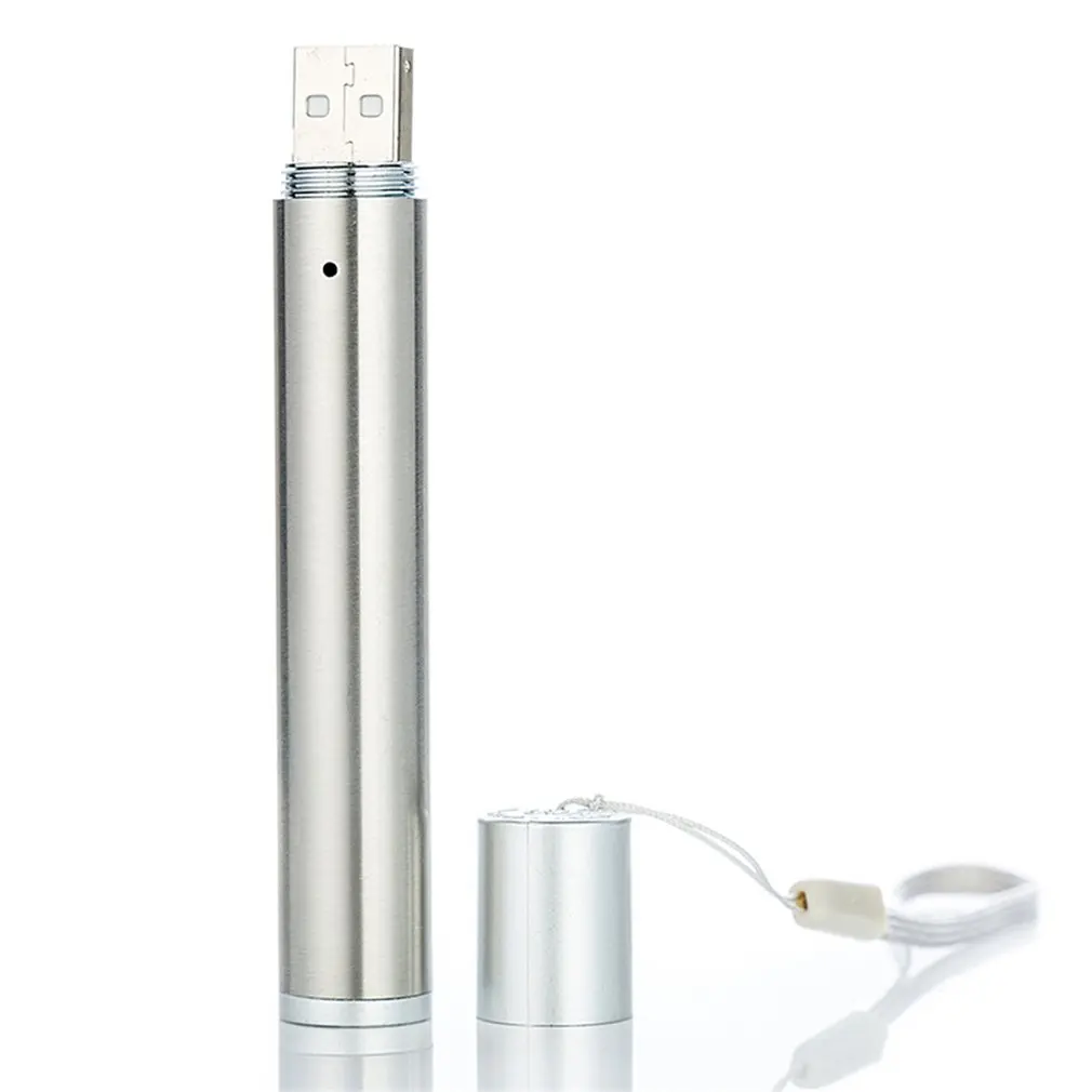 Usb мини-светильник из нержавеющей стали для зарядки маленький светильник вспышки