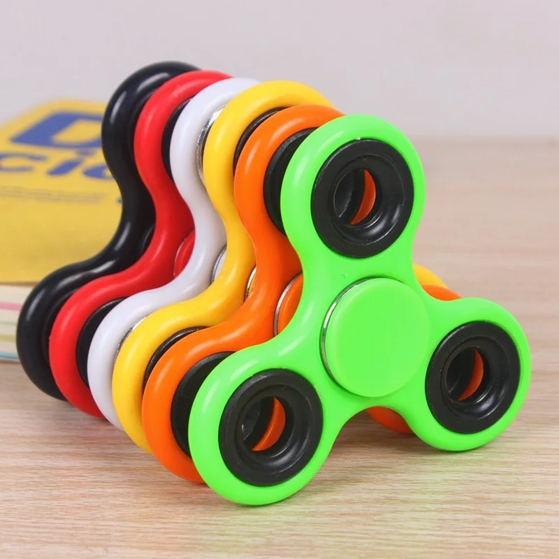 

For Autism ADHD Anti Stress ABS Spinner EDC Tri-Spinner Fidget Toys High Quality Adult Kids Funny Sensory Toys Cheap Stuff