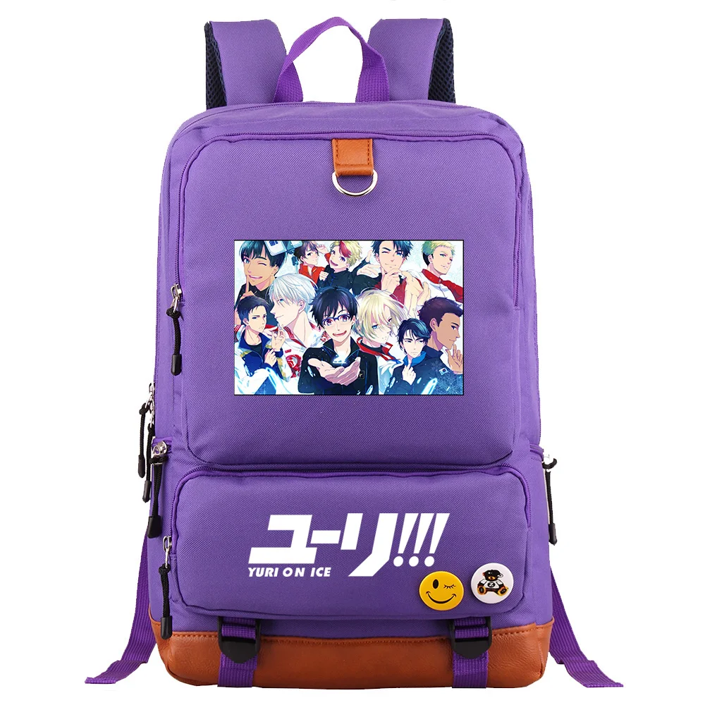 New Anime Yuri On Ice Prints Boys Girls Kids School Book Bags Women Bagpack Teenagers Canvas Men Laptop Travel Backpack
New Anime Yuri On Ice Prints Boys Girls Kids School Book Bags Women Bagpack Teenagers Canvas Men Laptop Travel Backpack