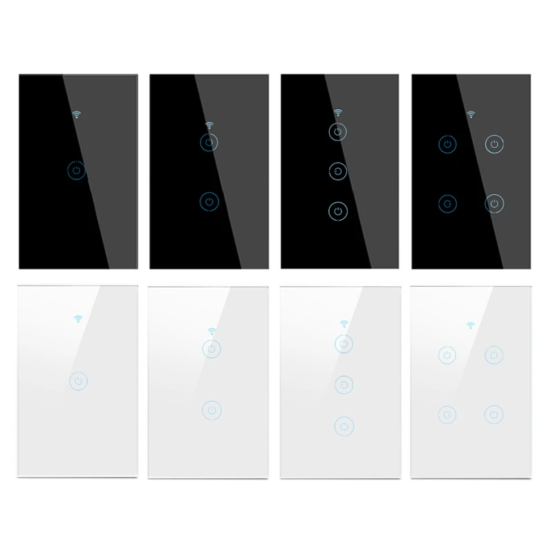 1/2/3/4 Gang Tuya Wifi Smart Switch Module Smart Life Control No Neutral Wire Required US Switch With Alexa Google Home
1/2/3/4 Gang Tuya Wifi Smart Switch Module Smart Life Control No Neutral Wire Required US Switch With Alexa Google Home