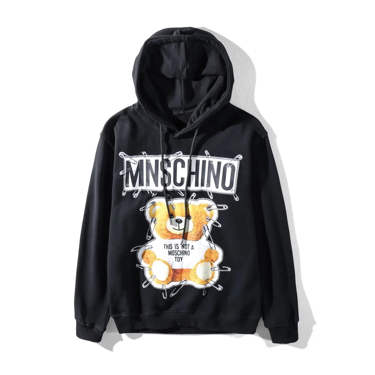 Moschino Pin Bear Thin Hooded Long Sleeve Sweatshirt Couple Loose Pullover Leisure Korean Style Casual Coats 
Moschino Pin Bear Thin Hooded Long Sleeve Sweatshirt Couple Loose Pullover Leisure Korean Style Casual Coats