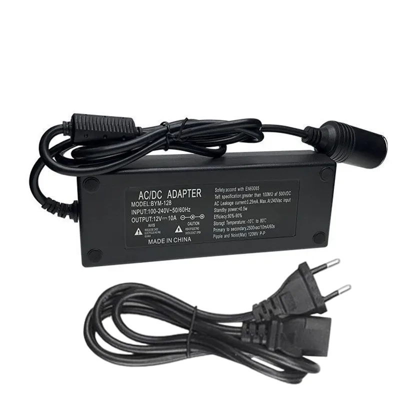 AC Led Light Adapter Power Supply Car Cigarette Lighter Converter Inverter DC 110V 220V To 12V 2A 5A 8A 10A Lighter with EU Plug
AC Led Light Adapter Power Supply Car Cigarette Lighter Converter Inverter DC 110V 220V To 12V 2A 5A 8A 10A Lighter with EU Plug