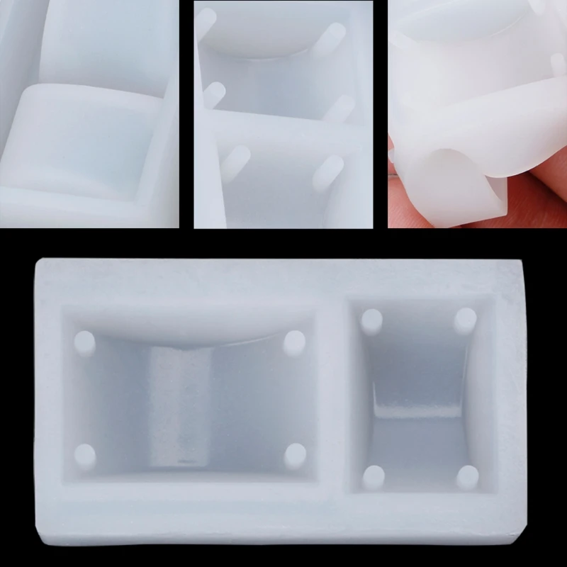 Rectangle Silicone DIY Mold Bracelet Pendant Jewellery Making Mould Resin Hole
Rectangle Silicone DIY Mold Bracelet Pendant Jewellery Making Mould Resin Hole