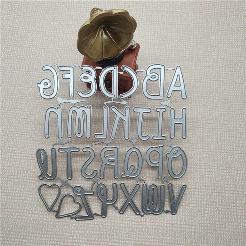 Metal Cutting Die 26 Alphabet Combination Decoration For Scrapbook Photo Album Card Cutting DIY Embossing Paper Cards Making
Metal Cutting Die 26 Alphabet Combination Decoration For Scrapbook Photo Album Card Cutting DIY Embossing Paper Cards Making