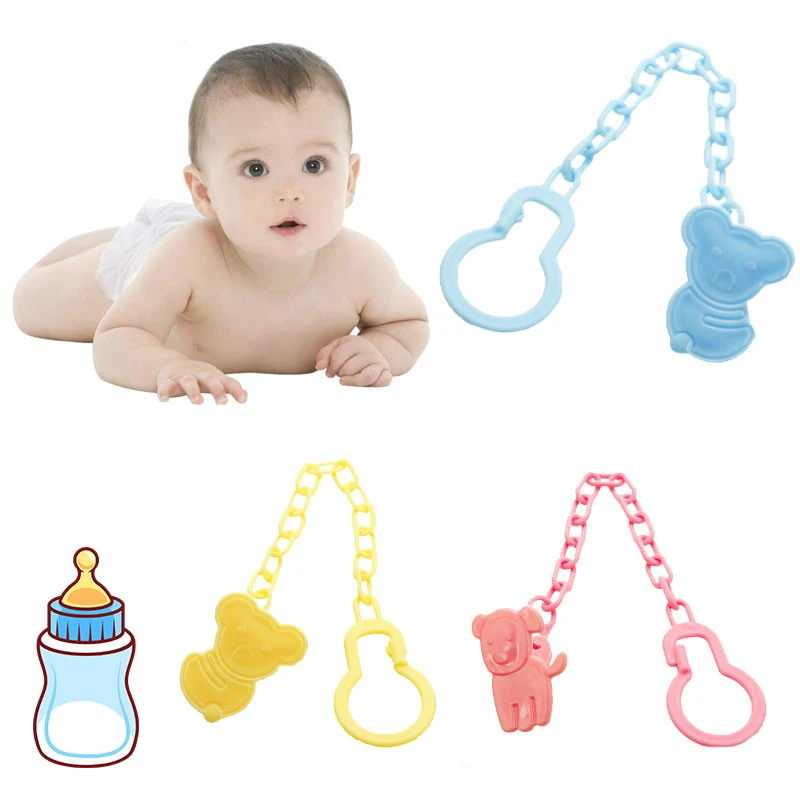 Baby Care Pacifier Clip Baby Dummy Chain Feeding Product Animal Cartoon Baby Pacifier Anti Lost Chain Accessories High Quality
Baby Care Pacifier Clip Baby Dummy Chain Feeding Product Animal Cartoon Baby Pacifier Anti Lost Chain Accessories High Quality