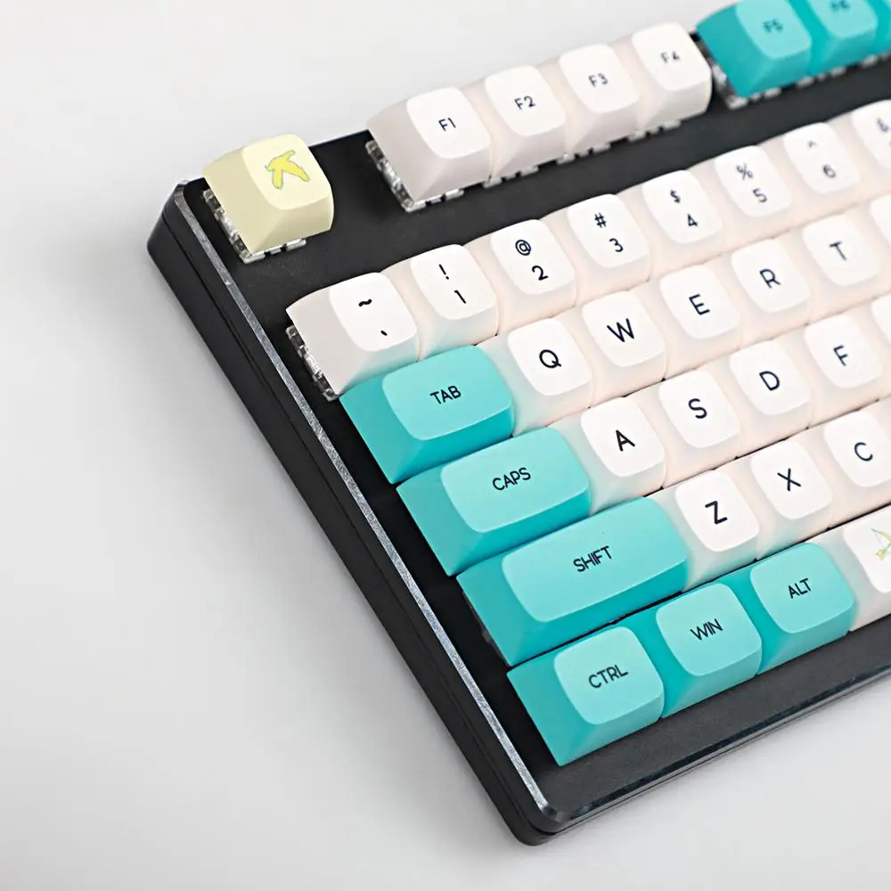 YMDK 129 ключ пружинный краситель Sub ZDA шариковая форма PBT колпачок похож на XDA для