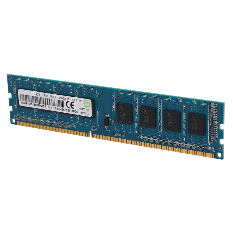 DDR3 4GB Desktop Memory 1RX8 PC3L-12800U 1600Mhz 240Pins 1.35V CL11 DIMM Ram for AMD Motherboard
DDR3 4GB Desktop Memory 1RX8 PC3L-12800U 1600Mhz 240Pins 1.35V CL11 DIMM Ram for AMD Motherboard