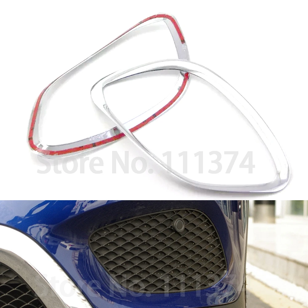 Chrome Front Fog Lights Lamps Cover Trim For Mercedes Benz GLC X253 2016-2019 Decoration Accessories
Chrome Front Fog Lights Lamps Cover Trim For Mercedes Benz GLC X253 2016-2019 Decoration Accessories