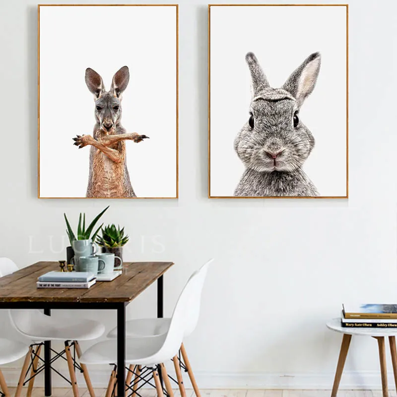 Nordic Rabbit Zebra Posters and Prints Australian Animal Canvas Art Painting Wall Art Nursery Decorative Picture Kids Decoration
Nordic Rabbit Zebra Posters and Prints Australian Animal Canvas Art Painting Wall Art Nursery Decorative Picture Kids Decoration