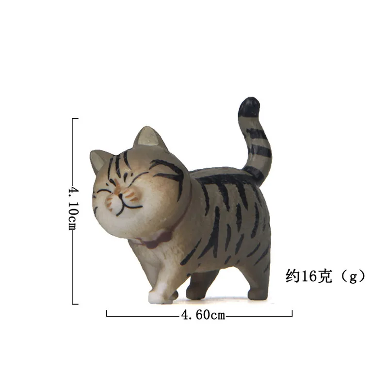 Миниатюрные фигурки кошек из ПВХ
Миниатюрные фигурки кошек из ПВХ