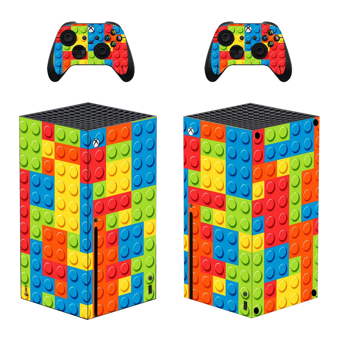 Building Blocks Style Xbox Series X Skin Sticker for Console & 2 Controllers Decal Vinyl Protective Skins Style 1
Building Blocks Style Xbox Series X Skin Sticker for Console & 2 Controllers Decal Vinyl Protective Skins Style 1
