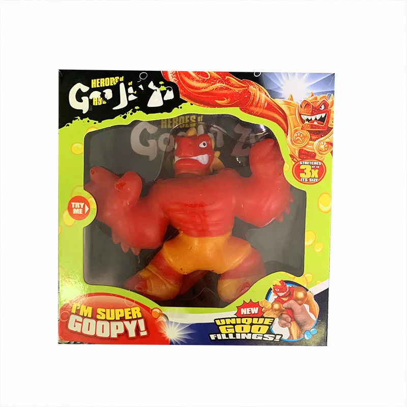 Fidget Toys Hot Selling Goo Jit Zu Hero Super Elastic Animal Doll Rubber Man Pinching Music Decompression Vent Toy Squeeze Toys 
Fidget Toys Hot Selling Goo Jit Zu Hero Super Elastic Animal Doll Rubber Man Pinching Music Decompression Vent Toy Squeeze Toys