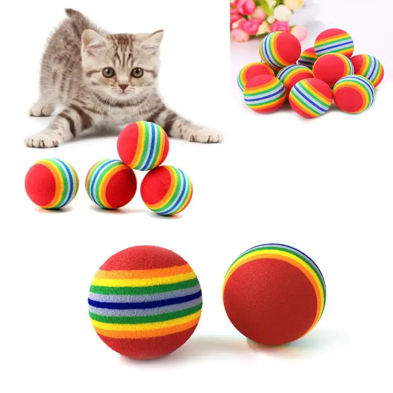 Cats and Dogs Toys Ball Chew Toy Pet Kitten Ball Rainbow Elastic Rubber Funny For Pet Chewing Toys Colorful Ball Pet Products 
Cats and Dogs Toys Ball Chew Toy Pet Kitten Ball Rainbow Elastic Rubber Funny For Pet Chewing Toys Colorful Ball Pet Products
