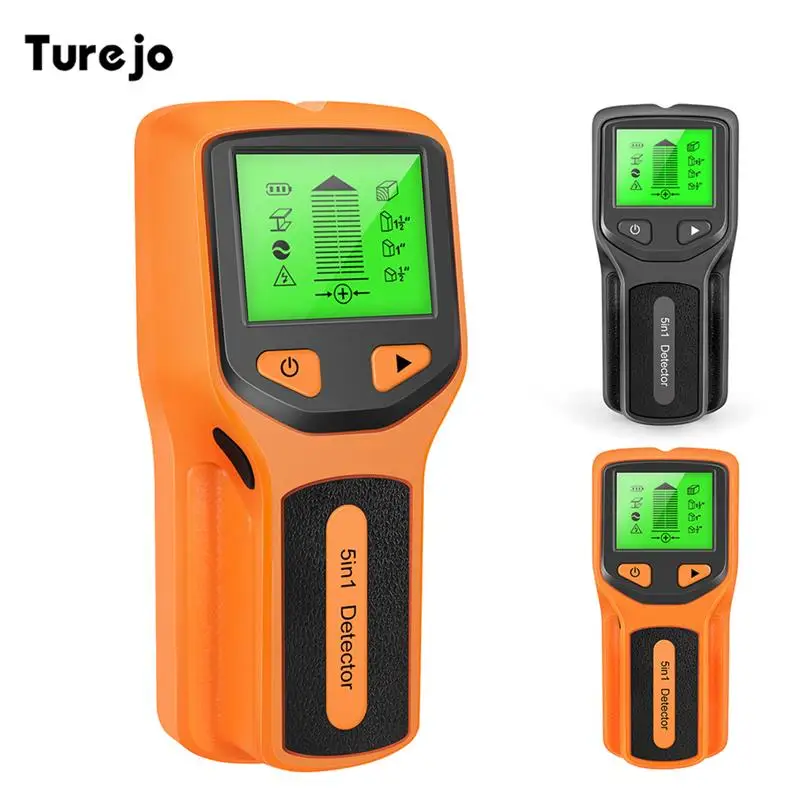 5 In 1 Metal Detector Find Metal Wood Studs AC Voltage Live Wire Detect Wall Scanner Electric Box Finder Wall Detector LCD
5 In 1 Metal Detector Find Metal Wood Studs AC Voltage Live Wire Detect Wall Scanner Electric Box Finder Wall Detector LCD