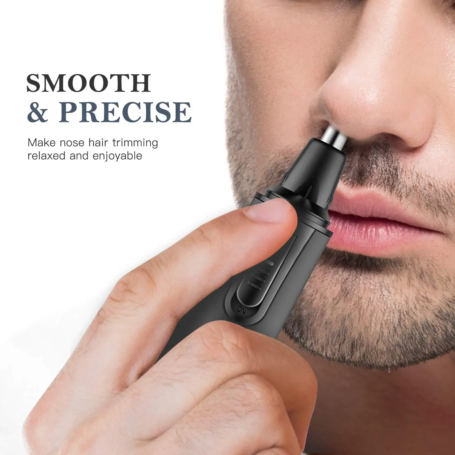 Waterproof Ear Nose Hair Trimmer Clipper Professional Painless Eyebrow and Facial Hair Trimmer for Men Women Hair Removal Razor
Waterproof Ear Nose Hair Trimmer Clipper Professional Painless Eyebrow and Facial Hair Trimmer for Men Women Hair Removal Razor