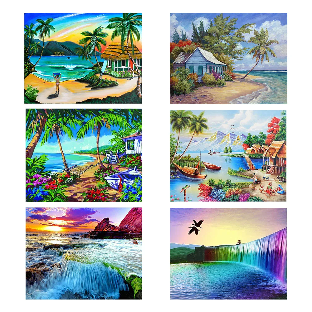 Алмазная 5D картина «сделай сам», Набор для вышивки крестиком с пейзажем водопада, полностью Хрустальная вышивка, ручная работа, украшение д...
Алмазная 5D картина «сделай сам», Набор для вышивки крестиком с пейзажем водопада, полностью Хрустальная вышивка, ручная работа, украшение д...