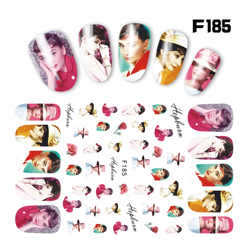 10PCS New Celebrity Character Child Girl Nail Sticker Transfer Adhesive Slider Decoration Accessories Nail Sticker
10PCS New Celebrity Character Child Girl Nail Sticker Transfer Adhesive Slider Decoration Accessories Nail Sticker