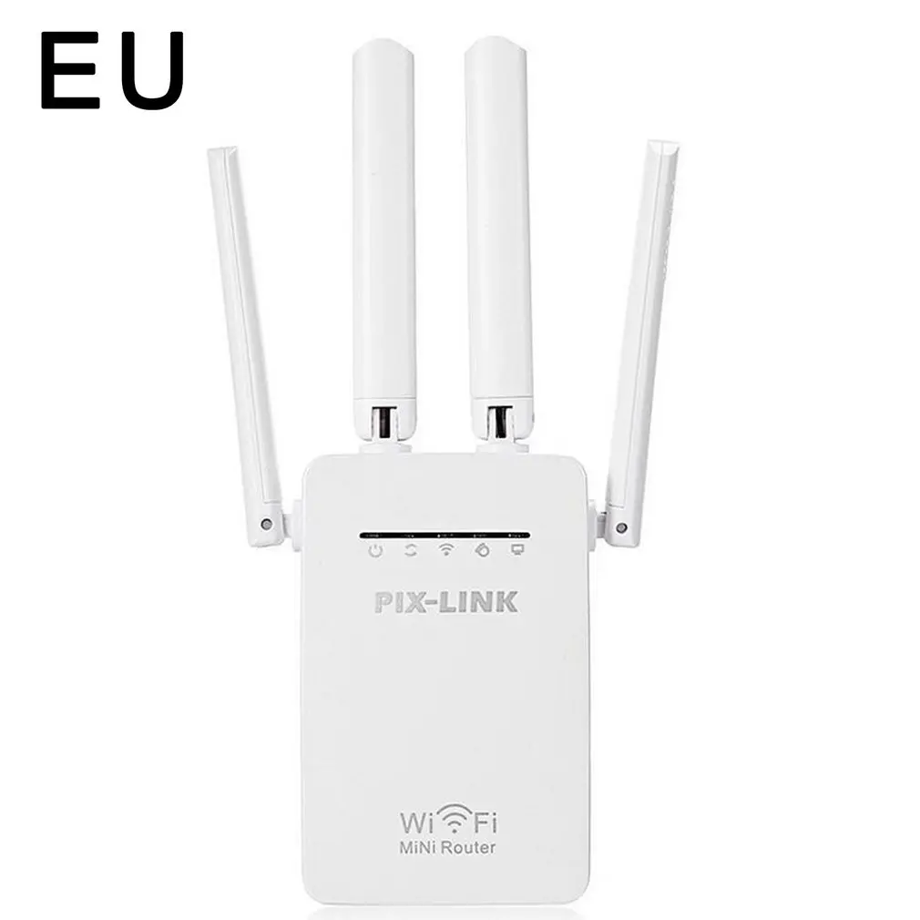 Беспроводной ретранслятор Wi-Fi роутер 300 м усилитель сигнала удлинитель 4 антенны роутер усилитель сигнала подходит для дома и офиса
Беспроводной ретранслятор Wi-Fi роутер 300 м усилитель сигнала удлинитель 4 антенны роутер усилитель сигнала подходит для дома и офиса