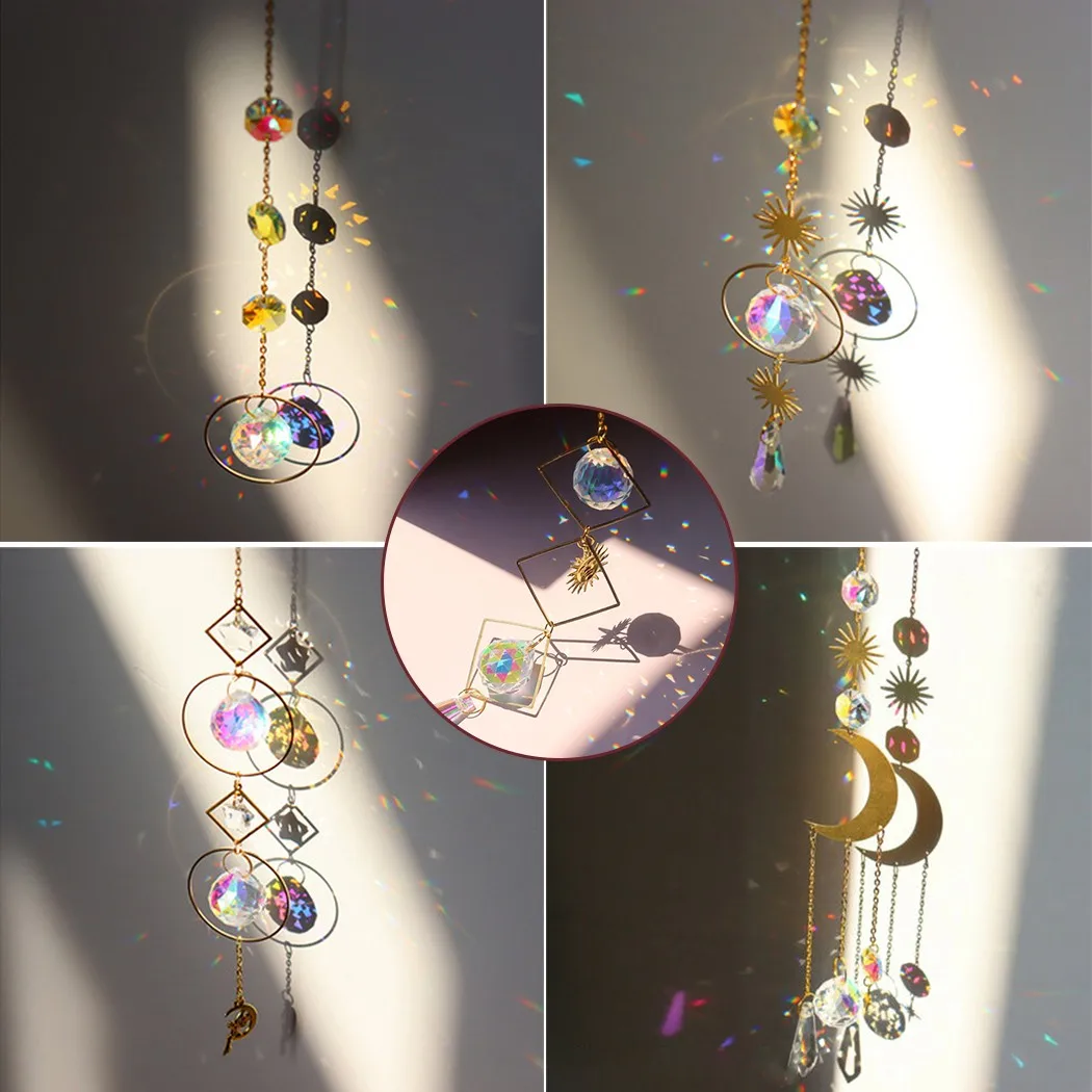 Crystal Wind Chime Ornaments Star Moon Pendant Outdoor Nordic Style Hanging Ornament Garden Indoor Home Decor Wind Chime Hot
Crystal Wind Chime Ornaments Star Moon Pendant Outdoor Nordic Style Hanging Ornament Garden Indoor Home Decor Wind Chime Hot