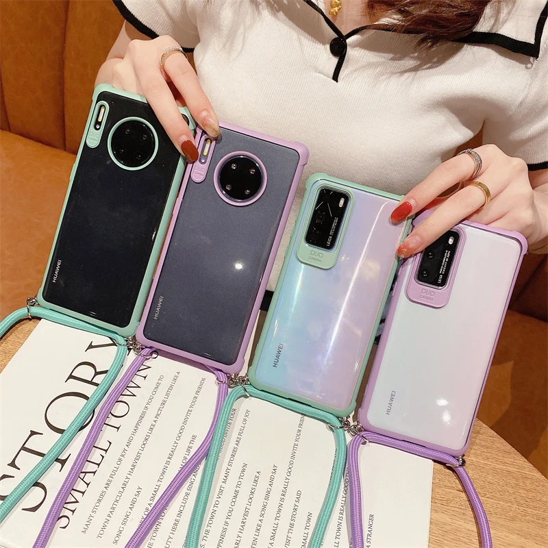 Precision hole Case For HuaWei P 40 30 20 Mate 20 30 Nova 7 Litem Honor X10 30 Pro silicone band lanyard Precision hole
Precision hole Case For HuaWei P 40 30 20 Mate 20 30 Nova 7 Litem Honor X10 30 Pro silicone band lanyard Precision hole