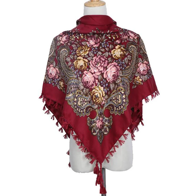 Women Fashion Scarf Floral Print Stoles Triangle Bandana Female Luxury Neckerchief Large Shawls Retro Scarves
Women Fashion Scarf Floral Print Stoles Triangle Bandana Female Luxury Neckerchief Large Shawls Retro Scarves
