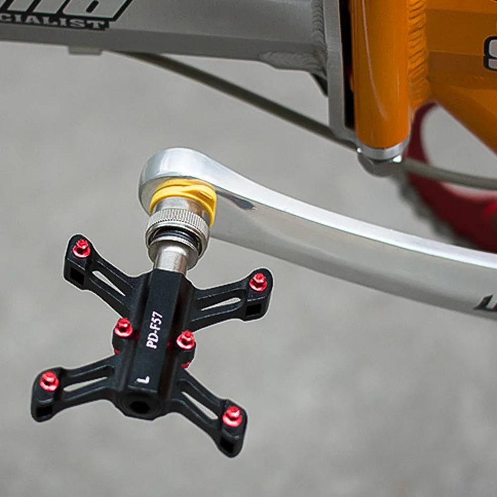 PROMEND PD-F57 bicycle pedal Quick Release Bicycle Pedals Ultra light Aluminum Alloy Mountain Bike Part Mtb 3 Bearings Flat Ped
PROMEND PD-F57 bicycle pedal Quick Release Bicycle Pedals Ultra light Aluminum Alloy Mountain Bike Part Mtb 3 Bearings Flat Ped