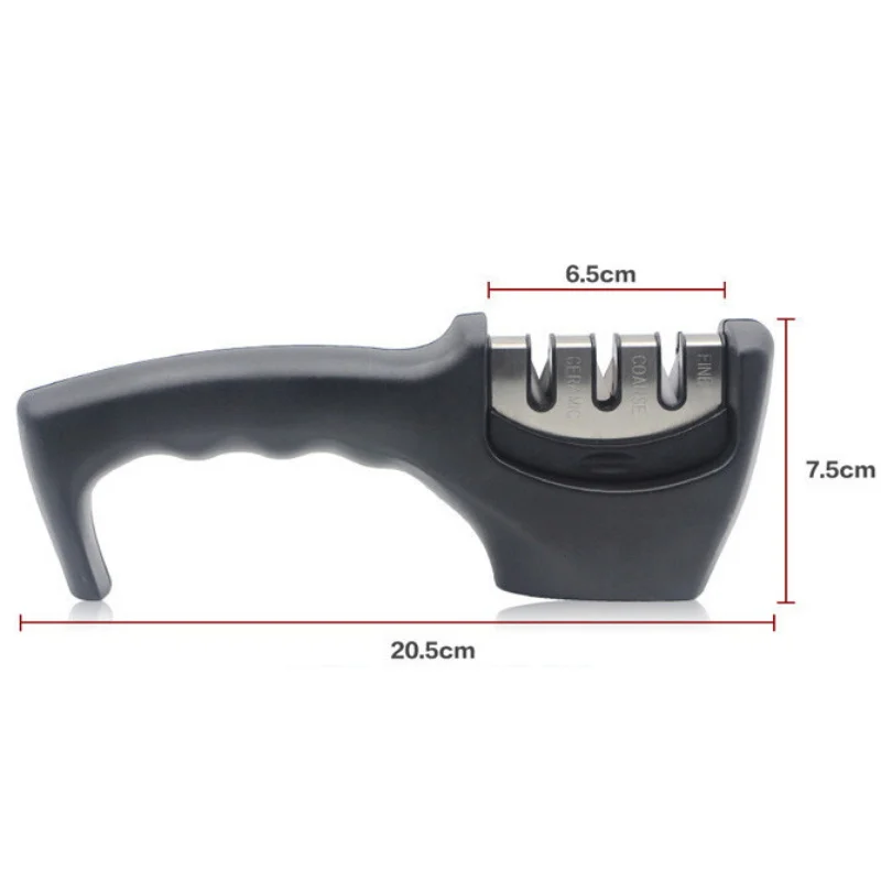 Professional Knife Sharpener 3 Stages Kitchen Sharpening Stone Grinder Knives Whetstone Tungsten Diamond Ceramic Sharpener Tool
Professional Knife Sharpener 3 Stages Kitchen Sharpening Stone Grinder Knives Whetstone Tungsten Diamond Ceramic Sharpener Tool