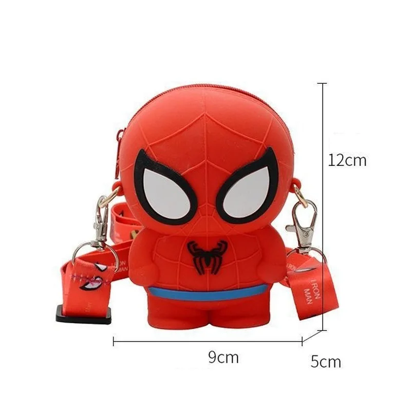Новая модная детская сумка на плечо Disney с изображением Человека-паука Железного