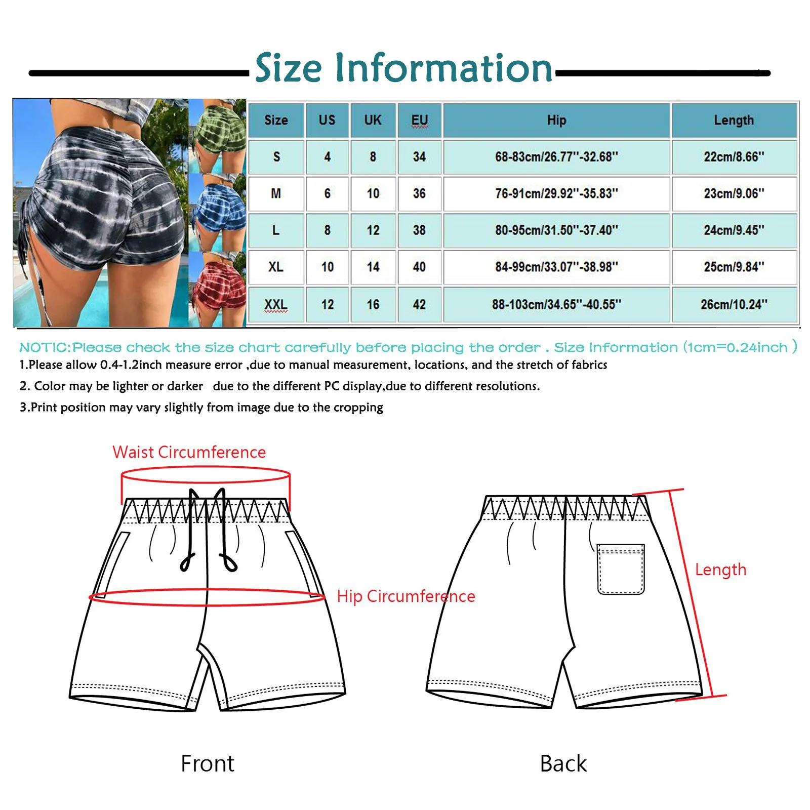 Summer Women Sports Shorts Short Pants Women's Fashion Casua Pants Sexy Slim Drawstring Stripe Print Sports Shorts Beach Party
Summer Women Sports Shorts Short Pants Women's Fashion Casua Pants Sexy Slim Drawstring Stripe Print Sports Shorts Beach Party