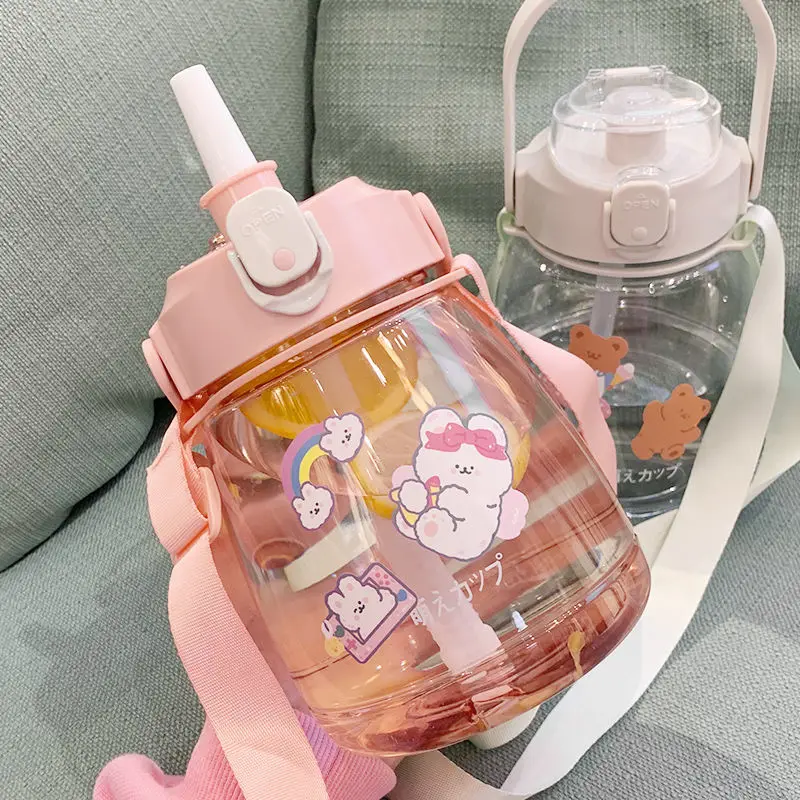 Water cup women's super large capacity 1000ml high color plastic cup with straw 2020 new fashion adult cup
Water cup women's super large capacity 1000ml high color plastic cup with straw 2020 new fashion adult cup
