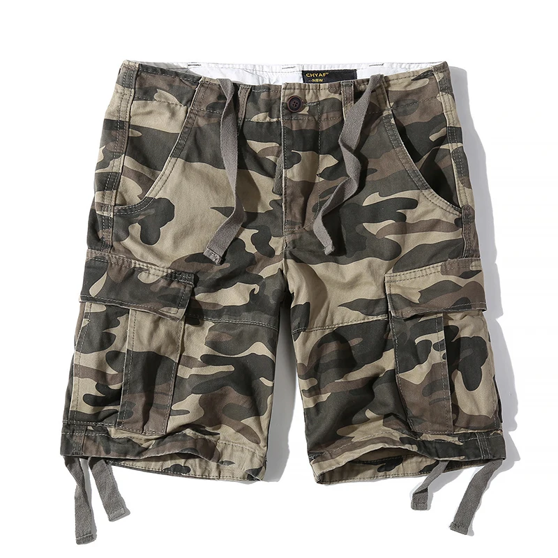 170 New Summer Men Camouflage Shorts Cotton Loose Overalls Cargo Straight Multi-Pocket Mid-Waist Youth Pants Military Trousers
170 New Summer Men Camouflage Shorts Cotton Loose Overalls Cargo Straight Multi-Pocket Mid-Waist Youth Pants Military Trousers