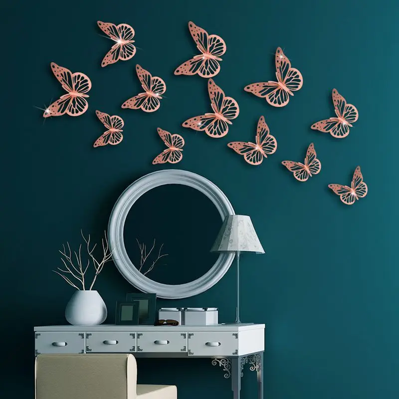 Hollow-carved Decorative Butterflies 3d Wall Sticker 3d Wall Paper Bedroom Decoration for Kids Wedding Festival Decoration
Hollow-carved Decorative Butterflies 3d Wall Sticker 3d Wall Paper Bedroom Decoration for Kids Wedding Festival Decoration