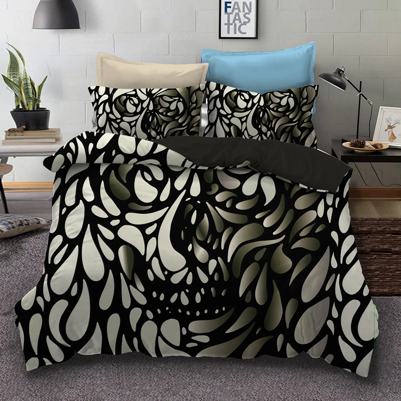 Yi chu xin sugar skull bedding set queen size luxury quilt cover and pillowcase comforter sets duvet cover set
Yi chu xin sugar skull bedding set queen size luxury quilt cover and pillowcase comforter sets duvet cover set