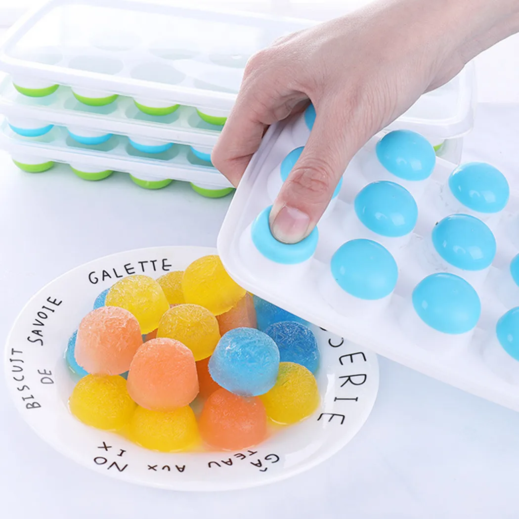 Ice Cube Mold Silicone 21-Cavity Flexible Ice Maker Mold Ice Cube Tray with Lid For Ice Candy Cake Pudding mold kitchen supplies
Ice Cube Mold Silicone 21-Cavity Flexible Ice Maker Mold Ice Cube Tray with Lid For Ice Candy Cake Pudding mold kitchen supplies