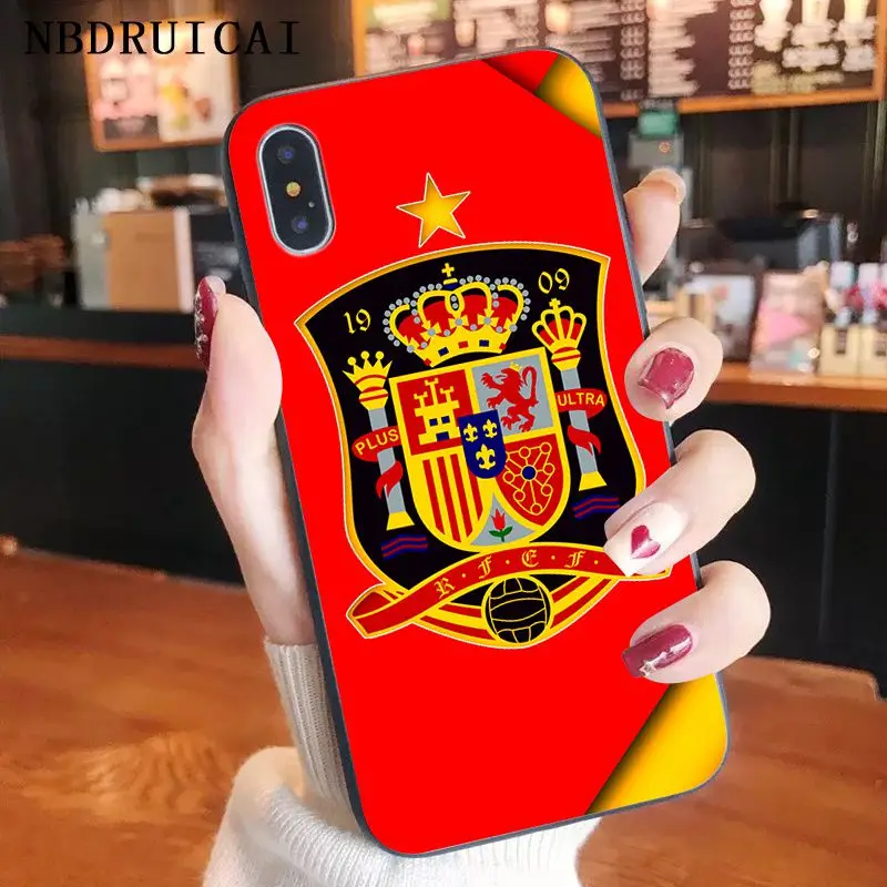 NBDRUICAI Spain flag national emblem High Quality Phone Case for iPhone 11 pro XS MAX 8 7 6 6S Plus X 5 5S SE XR case
NBDRUICAI Spain flag national emblem High Quality Phone Case for iPhone 11 pro XS MAX 8 7 6 6S Plus X 5 5S SE XR case