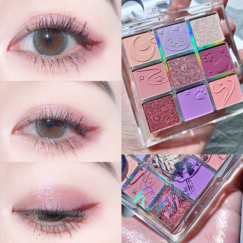 TT New 9-Color Ins Super Popular Eye Shadow Plate Affordable Student Glitter Earth Color
TT New 9-Color Ins Super Popular Eye Shadow Plate Affordable Student Glitter Earth Color