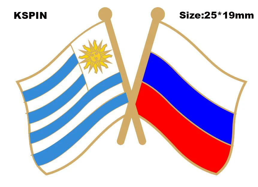 Лацкан с флагом уругвы и России, значок с флагом дружбы, значок с флагом дружбы
Лацкан с флагом уругвы и России, значок с флагом дружбы, значок с флагом дружбы