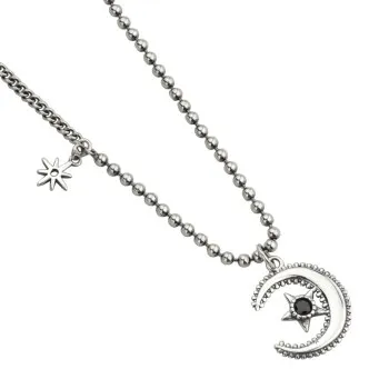 Korean Spring New S925 Star Moon Necklace Women's Fashion Simple Retro S925 Silver Versatile Clavicle Chain X1L188
Korean Spring New S925 Star Moon Necklace Women's Fashion Simple Retro S925 Silver Versatile Clavicle Chain X1L188