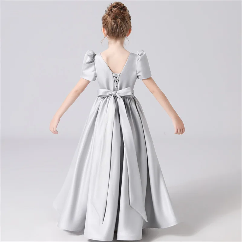 3~14T Children Girls Luxury Piano Costumes Host First Communication Princess Dress Kids Elegant Silver Birthday Evening Dress
3~14T Children Girls Luxury Piano Costumes Host First Communication Princess Dress Kids Elegant Silver Birthday Evening Dress