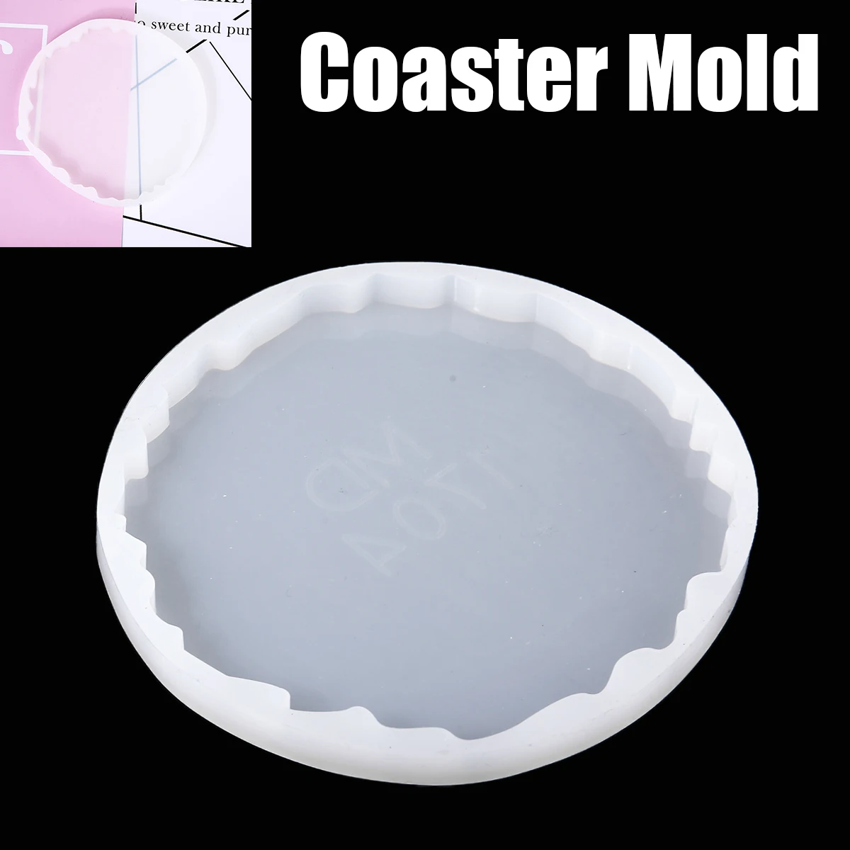 1Pc Clear Agate Coaster Mold Resin Casting Mold Silicone Jewelry Making Epoxy Mould Decorative Craft DIY Cups Mats Mold 
1Pc Clear Agate Coaster Mold Resin Casting Mold Silicone Jewelry Making Epoxy Mould Decorative Craft DIY Cups Mats Mold