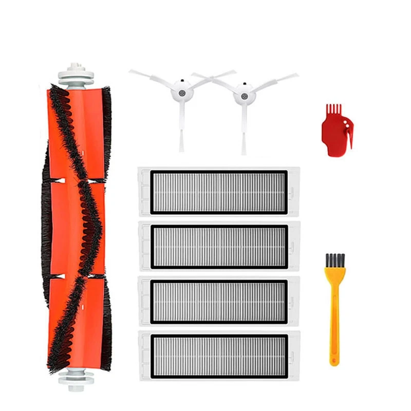 9PCS Main Brush Side Brush HEPA Filter Mops For Xiaomi 1S Roborock S50 S51 S55 S5 S6 Vacuum Cleaner Parts Accessories
9PCS Main Brush Side Brush HEPA Filter Mops For Xiaomi 1S Roborock S50 S51 S55 S5 S6 Vacuum Cleaner Parts Accessories